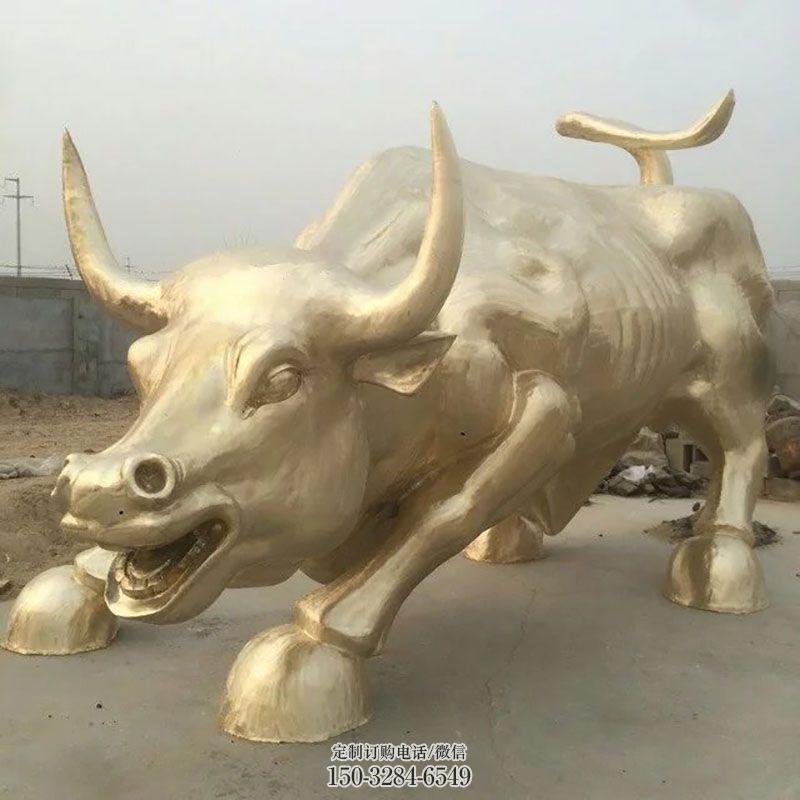 拓荒牛雕塑工艺 景观艺术农耕雕塑承接 拓荒牛雕塑主题定做